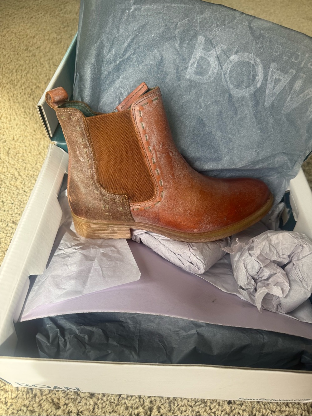 ROAN BY BED STU Hostile Boots - Leather